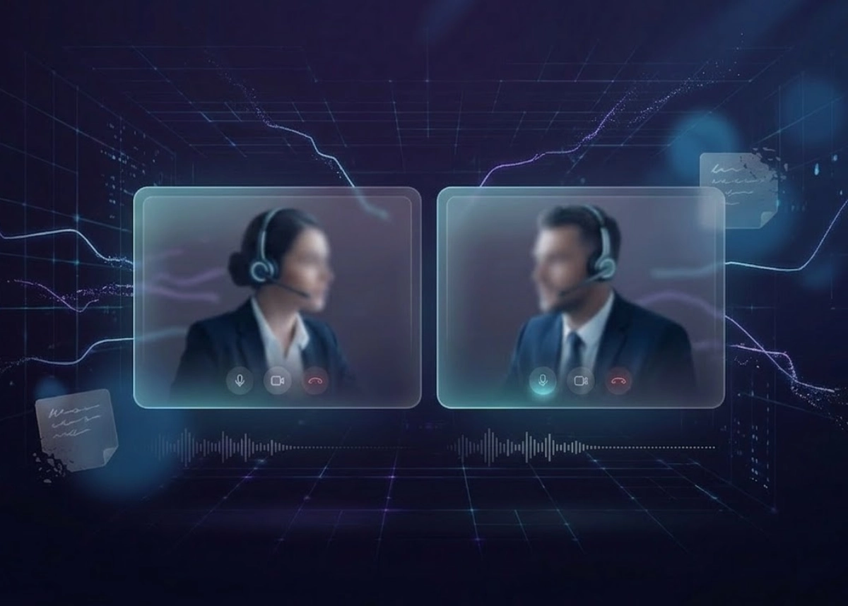 Video interview with two participants